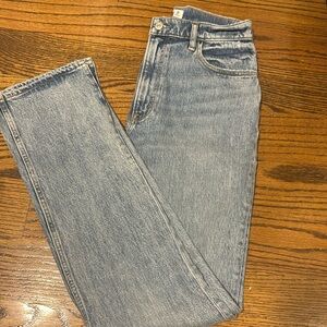 90s straight ultra high rise jeans